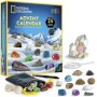 National Geographic - Set educativ Calendar de Craciun descopera roci si pietre pretioase cu 24 de surprize National Geographic 